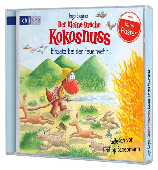 Der kleine Drache Kokosnuss - Einsatz bei der Feuerwehr