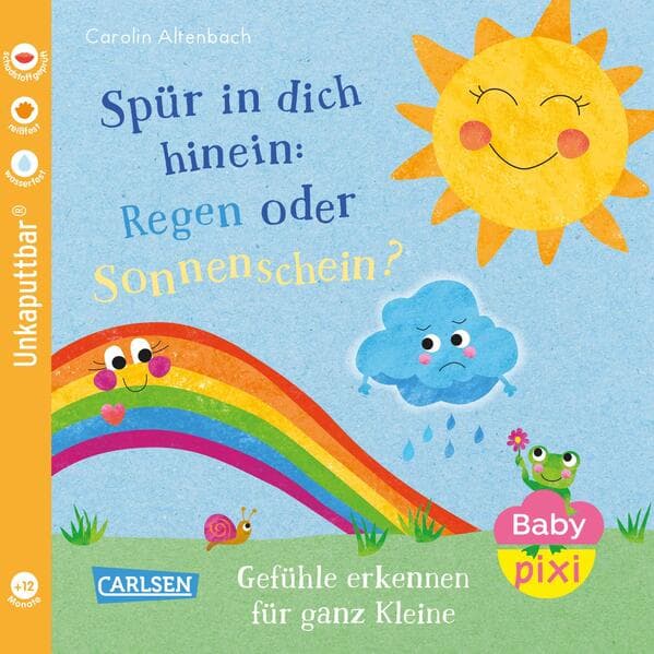 Baby Pixi (unkaputtbar) 176: Spür in dich hinein: Regen oder Sonnenschein?