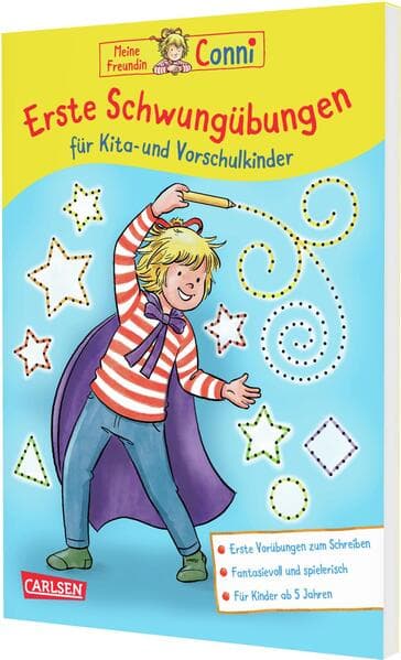 Conni Gelbe Reihe (Beschäftigungsbuch): Erste Schwungübungen für Kita- und Vorschulkinder