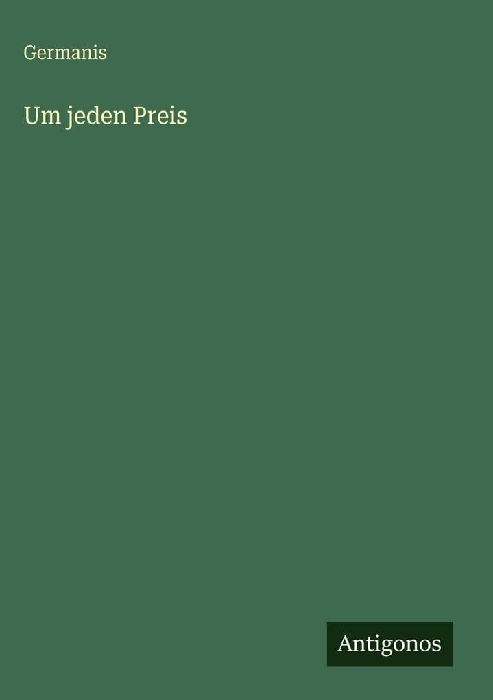 Um jeden Preis