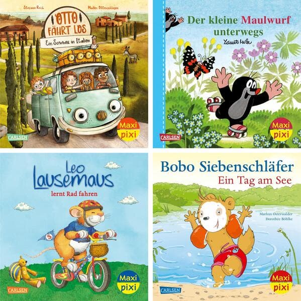 Maxi-Pixi-Box 127: Draußen unterwegs (4x5 Exemplare)