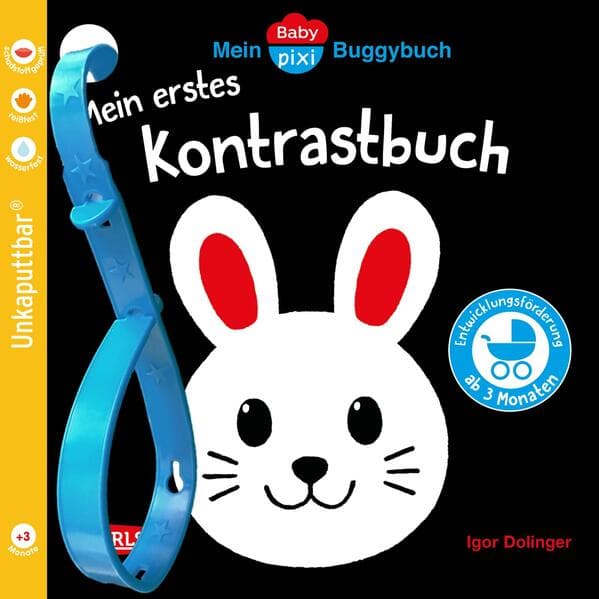 Baby Pixi (unkaputtbar) 181: Mein Baby-Pixi-Buggybuch: Mein erstes Kontrastbuch ab 3 Monaten
