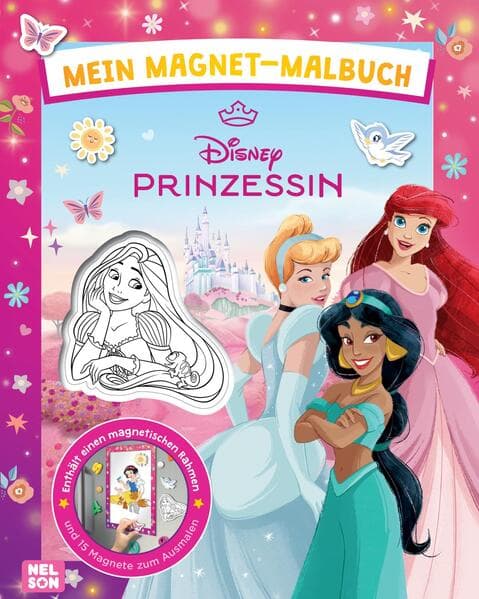 Mein Magnet-Malbuch Disney Prinzessin