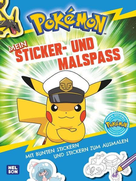 Pokémon Mein Sticker- und Malspaß