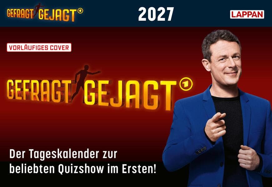 Gefragt Gejagt - Tagesabreißkalender 2027