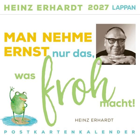 Heinz Erhardt: Postkartenkalender 2027