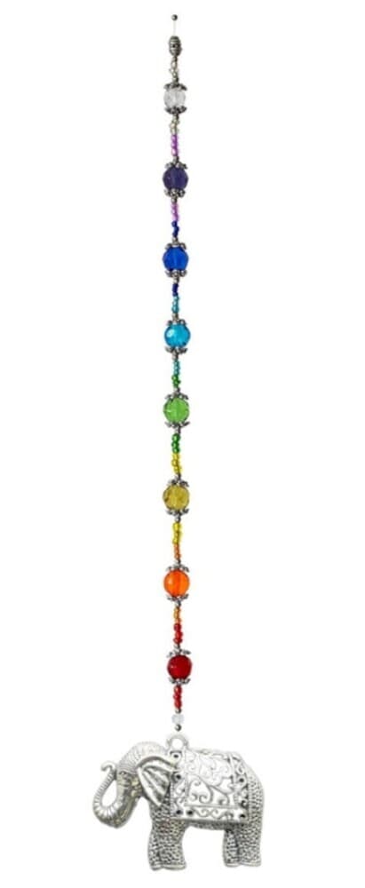 Suncatcher "Rainbow Elephant"