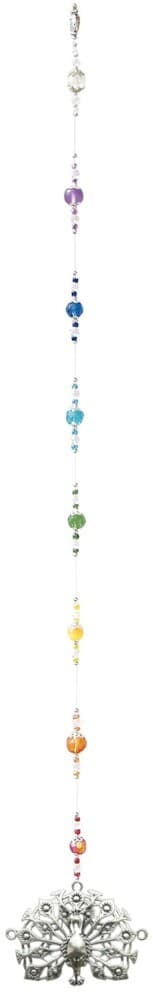 Suncatcher "Rainbow Peacock"