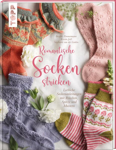Romantische Socken stricken