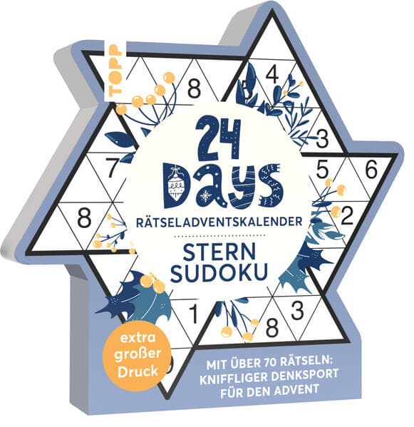 24 DAYS RÄTSELADVENTSKALENDER - Sternsudoku