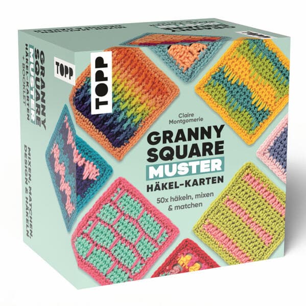 Granny Square Muster Häkel-Karten (Deutsche Ausgabe)