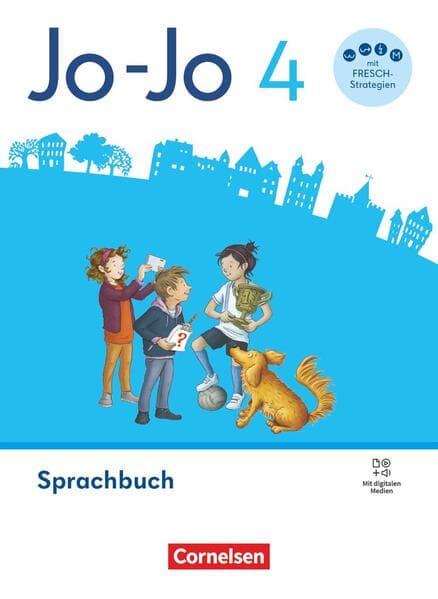 Jo-Jo Sprachbuch 4. Schuljahr - Allgemeine Ausgabe 2024 - Sprachbuch - Mit FRESCH-Karte, Lernspurenheft und digitalen Medien
