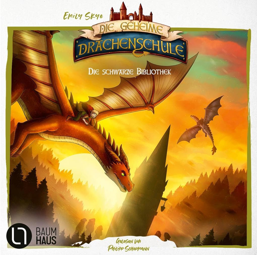 Die geheime Drachenschule - Die schwarze Bibliothek