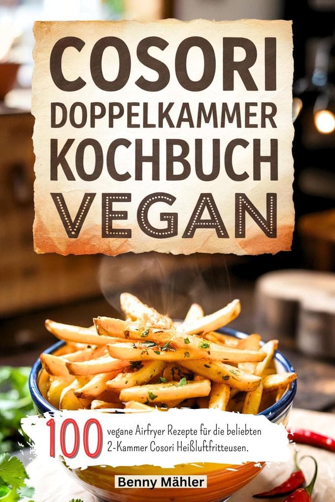 Cosori Doppelkammer Kochbuch Vegan