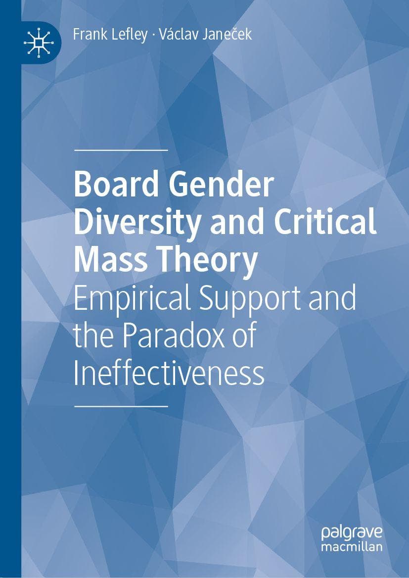 Board Gender Diversity and Critical Mass Theory