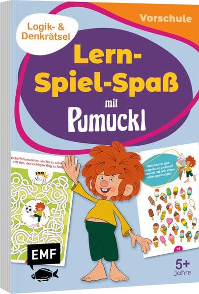 Lern-Spiel-Spaß mit Pumuckl - Mein Vorschulblock: Logik- und Denkrätsel