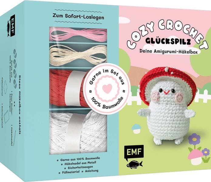 Cozy Crochet - Deine Amigurumi-Häkelbox: Glückspilz