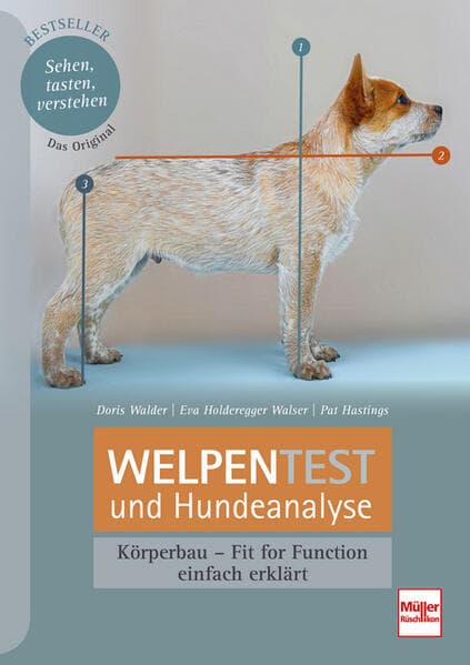 Welpentest und Hundeanalyse: Körperbau - Fit for Function - einfach erklärt basierend auf der weltweit bekannten Methode 'Puppy-Puzzle'