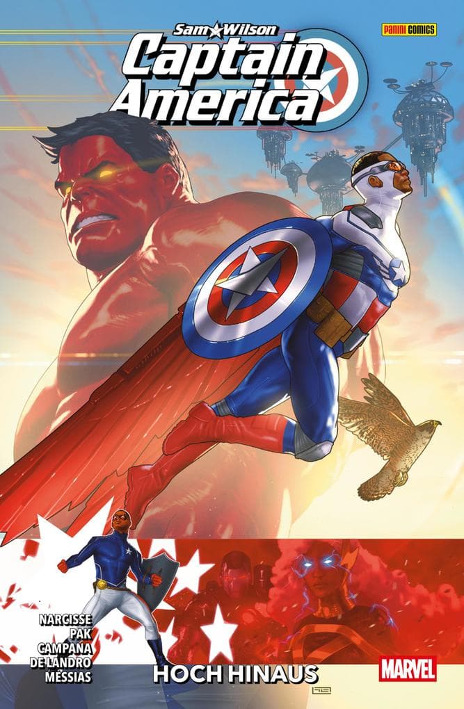 SAM WILSON: CAPTAIN AMERICA - HOCH HINAUS