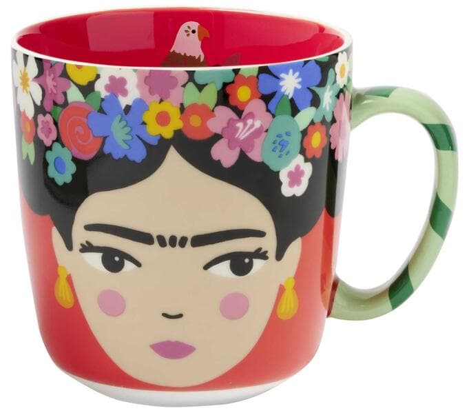 Fiesta del Sol Kaffeebecher Frida Kahlo, 350 ml