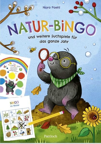 Natur-Bingo und weitere Suchspiele für das ganze Jahr