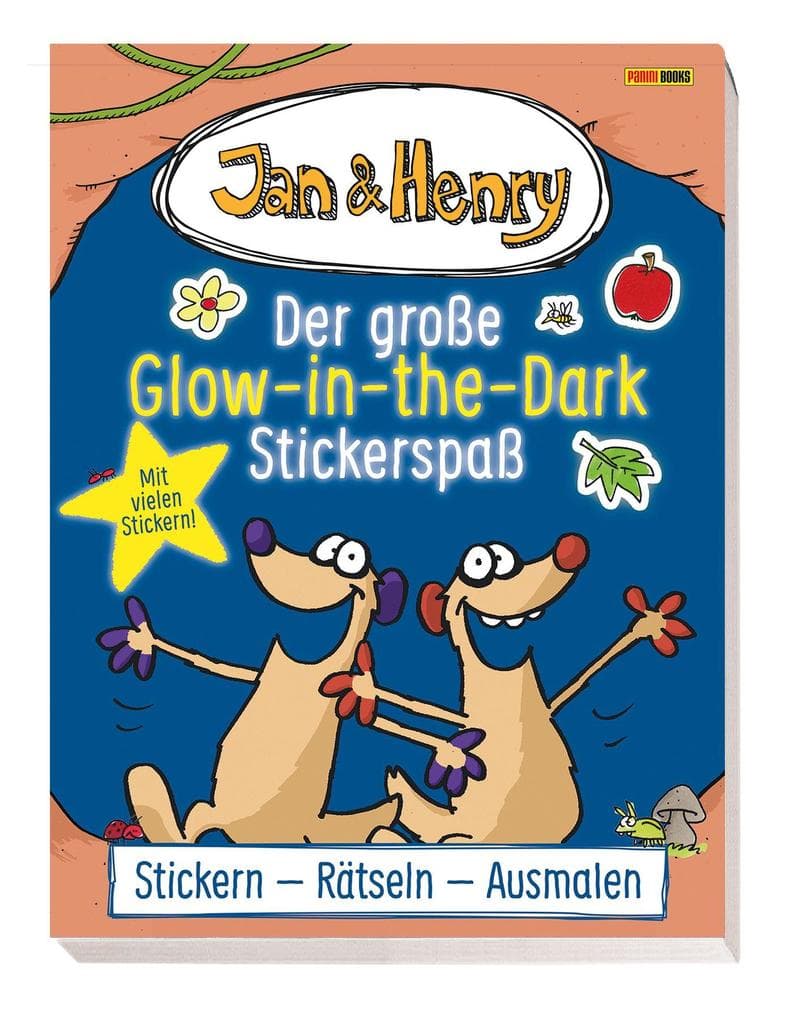 Jan & Henry: Der große Glow-in-the-Dark-Stickerspaß