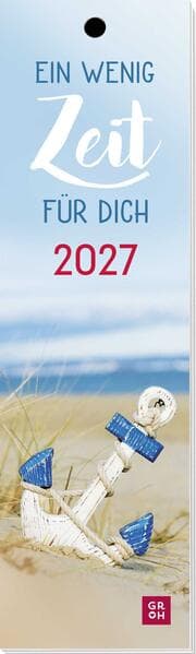 Lesezeichenkalender 2027: Ein wenig Zeit für dich