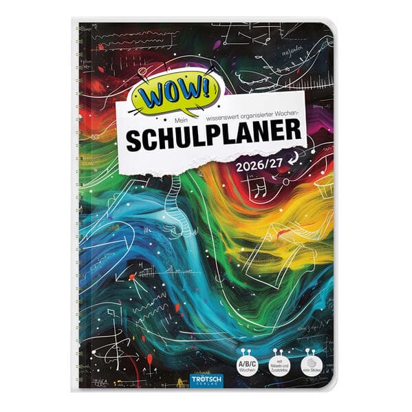 TRÖTSCH - Schulplaner WOW Waves 26/27