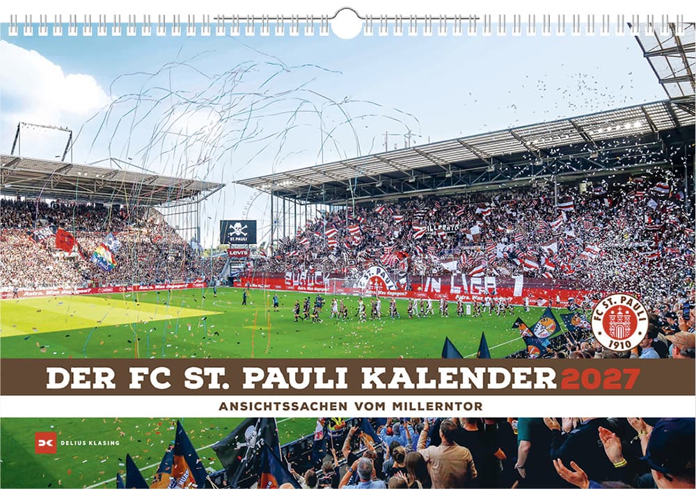 Der FC St. Pauli Kalender 2027