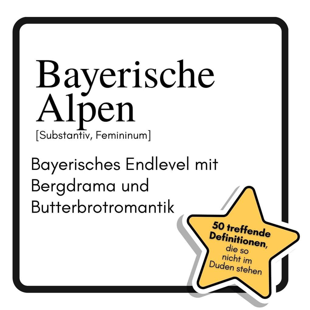 Bayerische Alpen: Bayerisches Endlevel mit Bergdrama und Butterbrotromantik