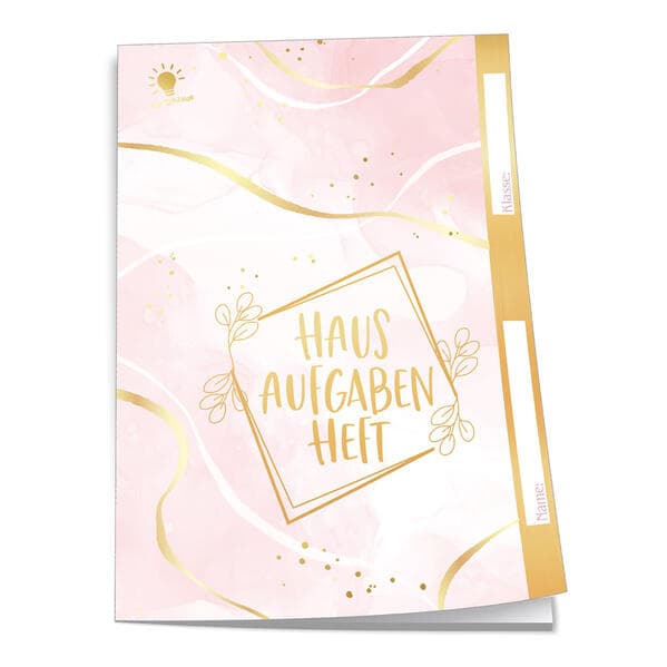 TRÖTSCH - Hausaufgabenheft für Schlaue Rosa