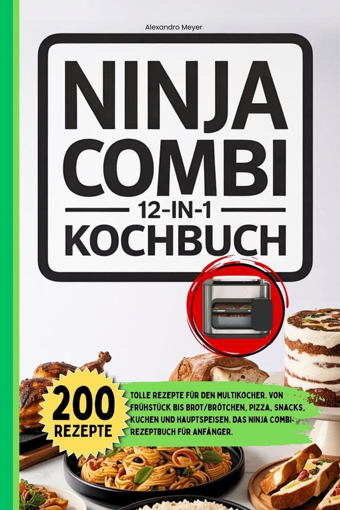 Ninja Combi 12 in 1 Kochbuch