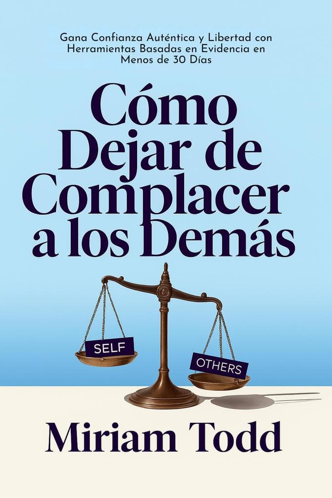 Cómo Dejar de Complacer a los Demás: Gana Confianza Auténtica y Libertad con Herramientas Basadas en Evidencia en Menos de 30 Días