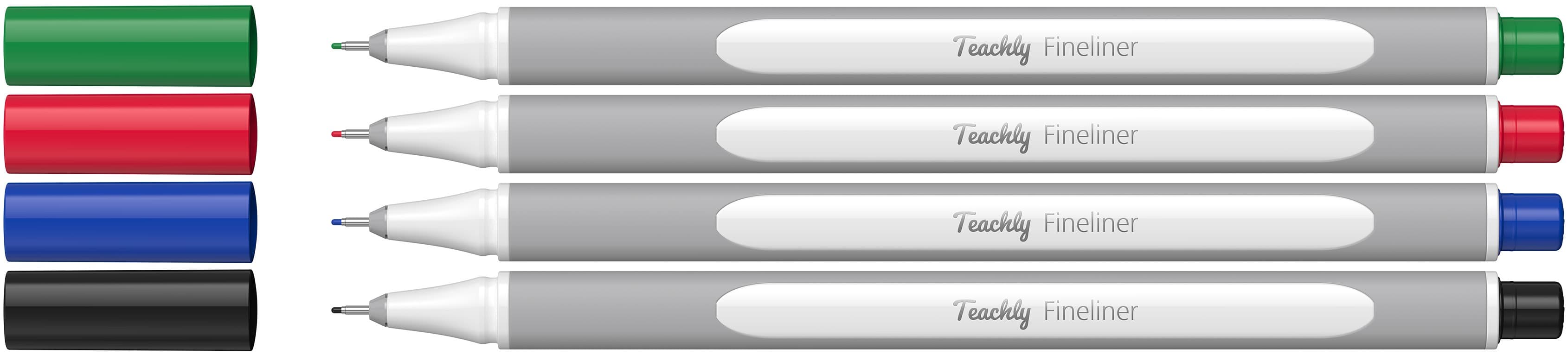 Teachly Fineliner Basic 4er Set