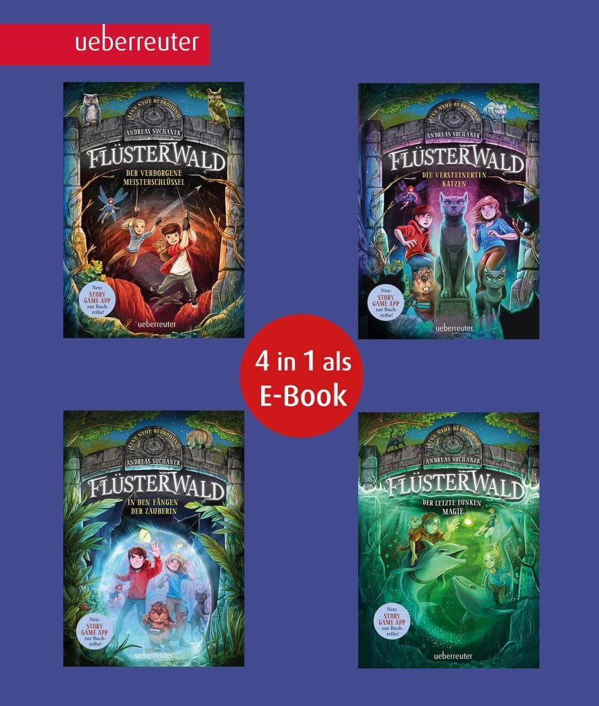 Flüsterwald - Die komplette 2. Staffel in 4 Bänden (Bundle)