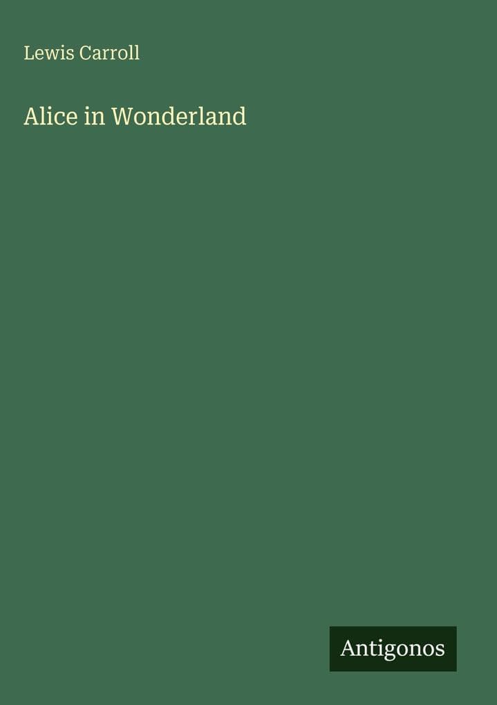 Alice in Wonderland