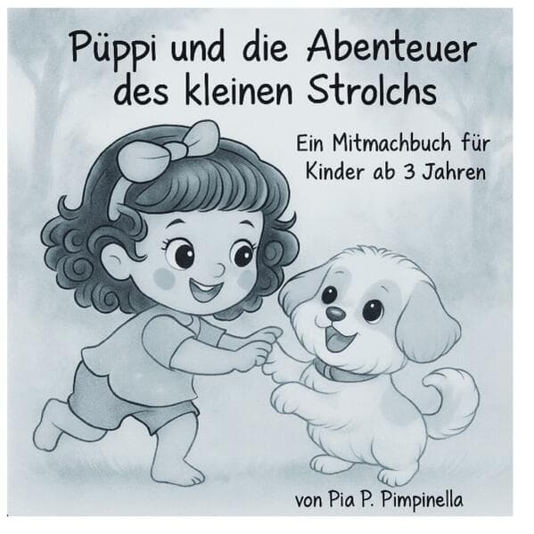 Püppi und die Abenteuer des kleinen Strolchs Ein Mitmachbuch für Kinder ab 3 Jahren