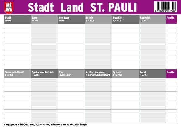 Hamburg: Stadt Land St. Pauli