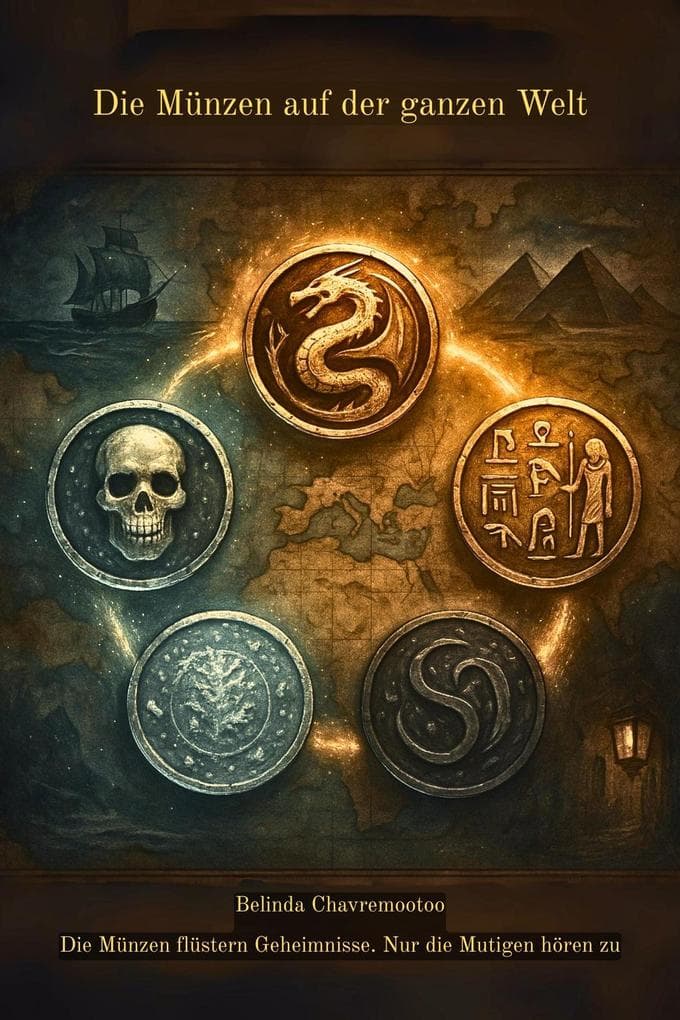 Die Münzen auf der ganzen Welt: Magische Fantasy-Geschichten mit Piraten, Drachen, verfluchten Münzen und geisterhaften Geheimnissen für Kinder von 8 bis 12 Jahren (Coinverse, #2)