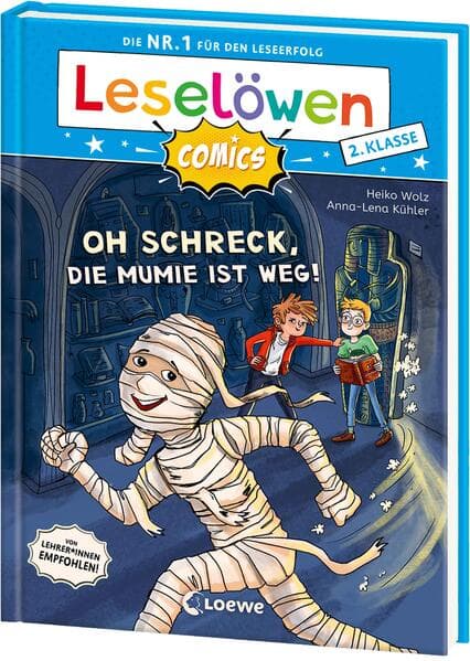 Leselöwen Comics 2. Klasse - Oh Schreck, die Mumie ist weg!
