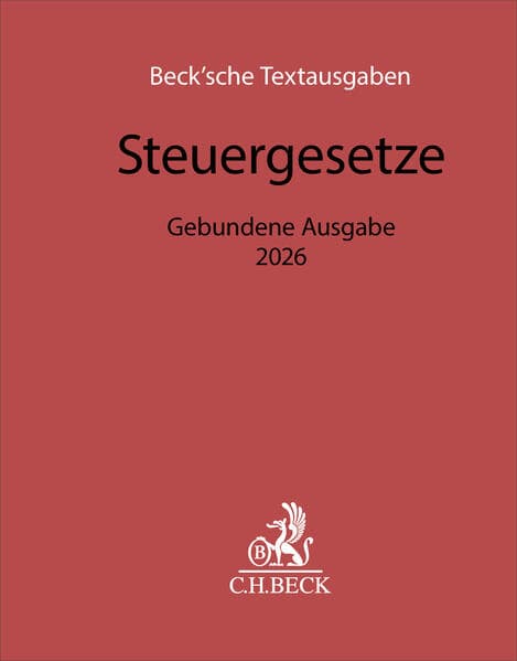 Steuergesetze Gebundene Ausgabe 2026
