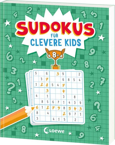 Sudokus für clevere Kids 8+ [grün]