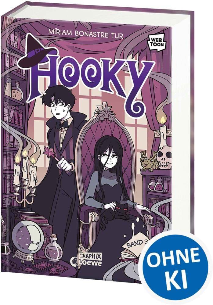 Hooky (Band 3): Wird es Monica gelingen, Frieden zwischen den Menschen und Hexen zu schließen? - Erlebe jetzt das spannende Finale des bekannten Webtoon-Erfolgs! - Für Kinder ab 10 Jahren