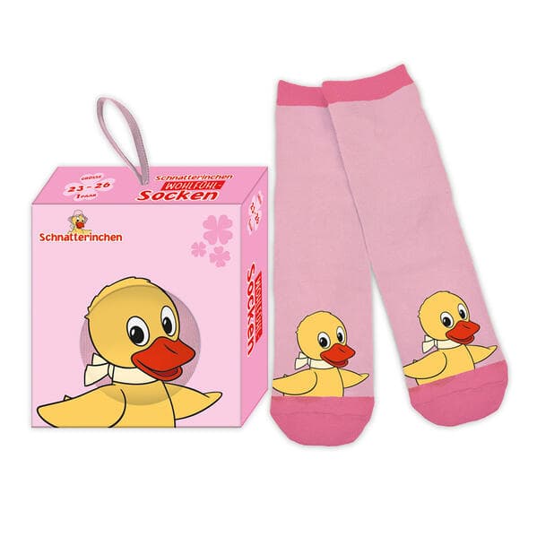 TRÖTSCH - Unser Sandmännchen Schnatterinchen Kindersocken Größe 23 bis 26