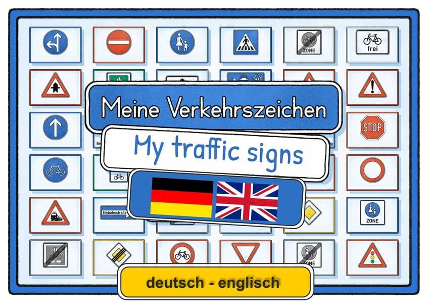 Meine Verkehrszeichen Lernkarten