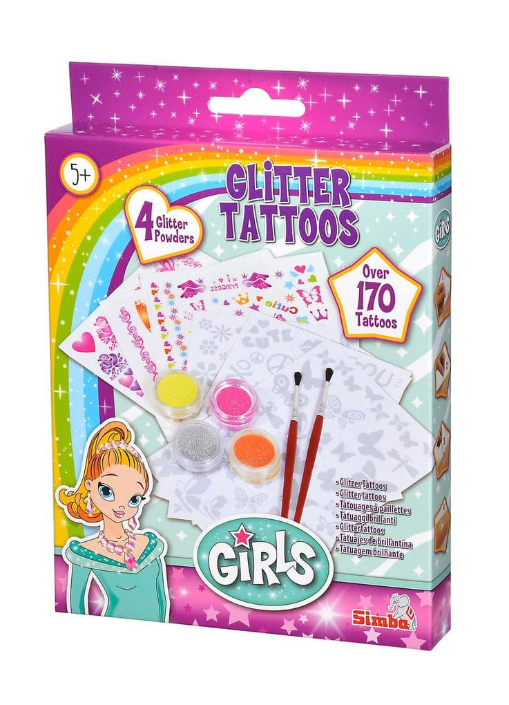 Fashion Glitter Tattoos