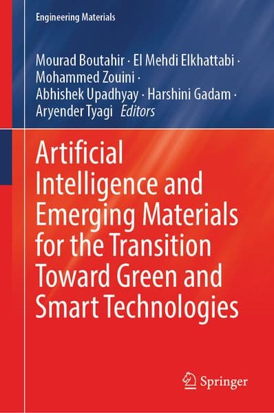 Artificial Intelligence and Emerging Materials for the Transition Toward Green and Smart Technologies