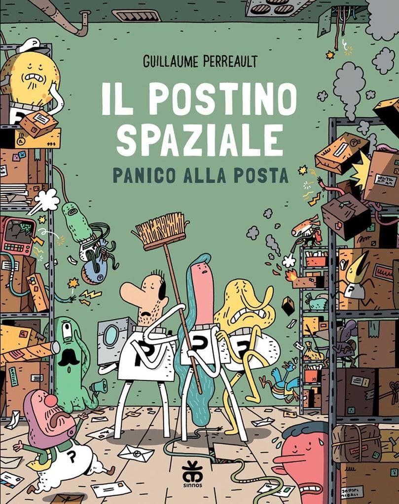 Panico alla posta. Il postino spaziale