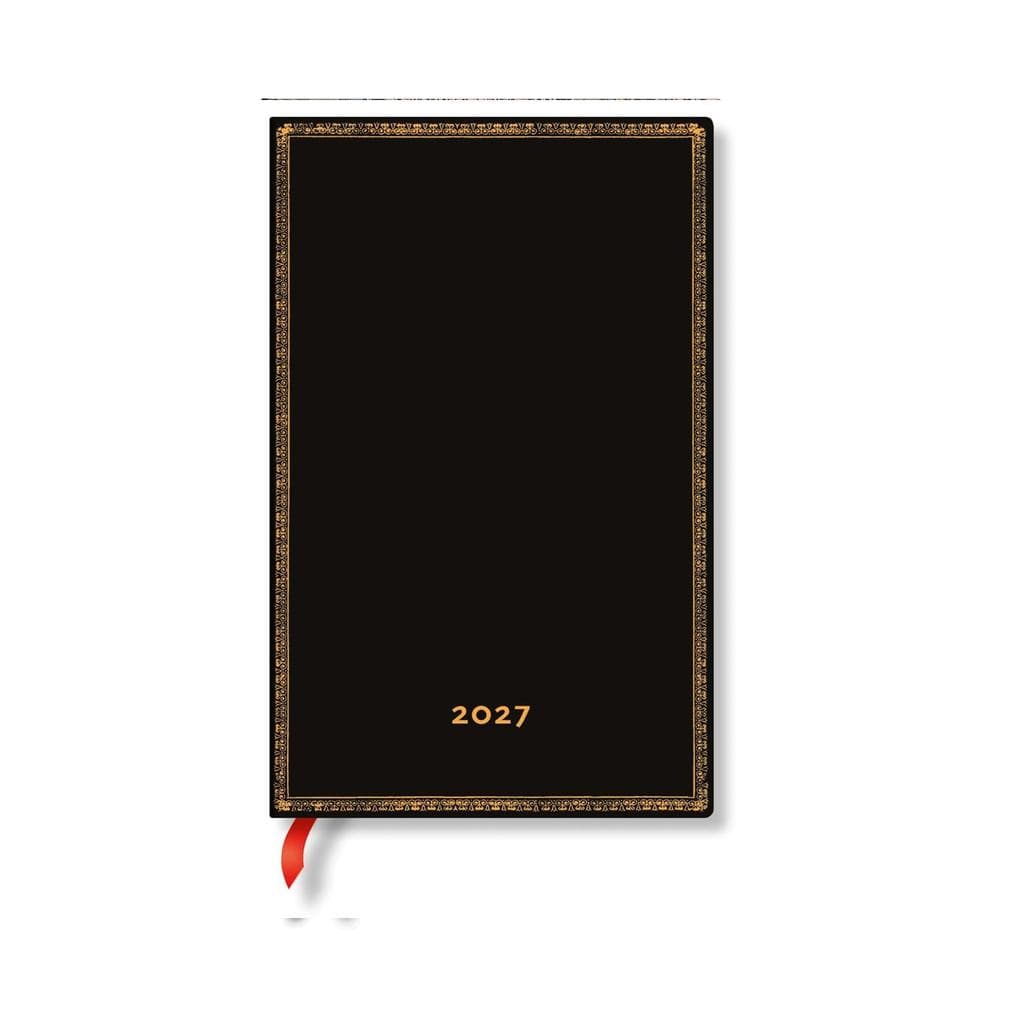 2027 Black Edition Maxi Vertical Hardcover 12-Month Weekly Planner, 160pg, 100gsm by Paperblanks (Black Edition)