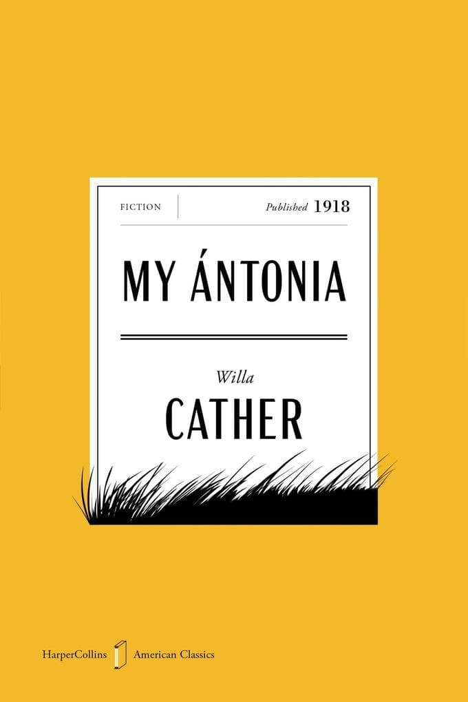 My Antonia American Classics Edition
